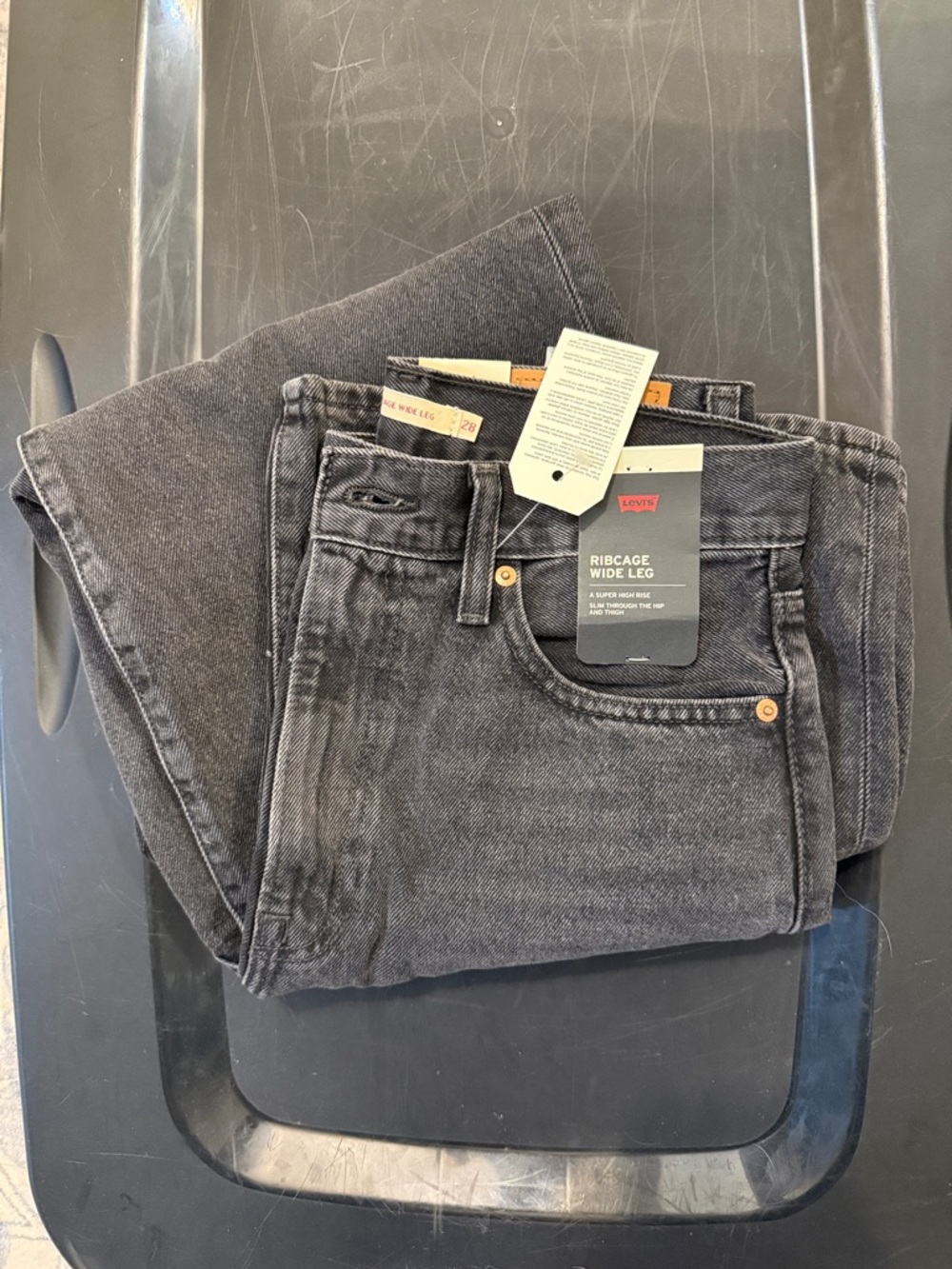 Levi's Ribcage Wide Leg Jeans